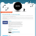 Bluehouse GmbH - Social Media Infografik weiss